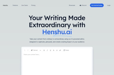 Henshu.ai