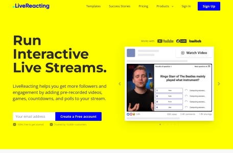 LiveReacting AI