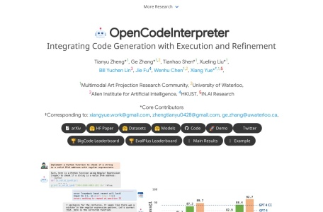 OpenCodeInterpreter